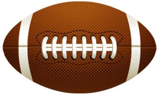 American Football Ball PNG Vector Clipart